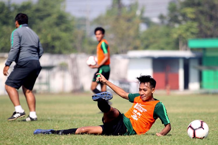 Pemain Persib Bandung yang juga pemain Timnas Indonesia U-19, Beckham Putra Nugraha.