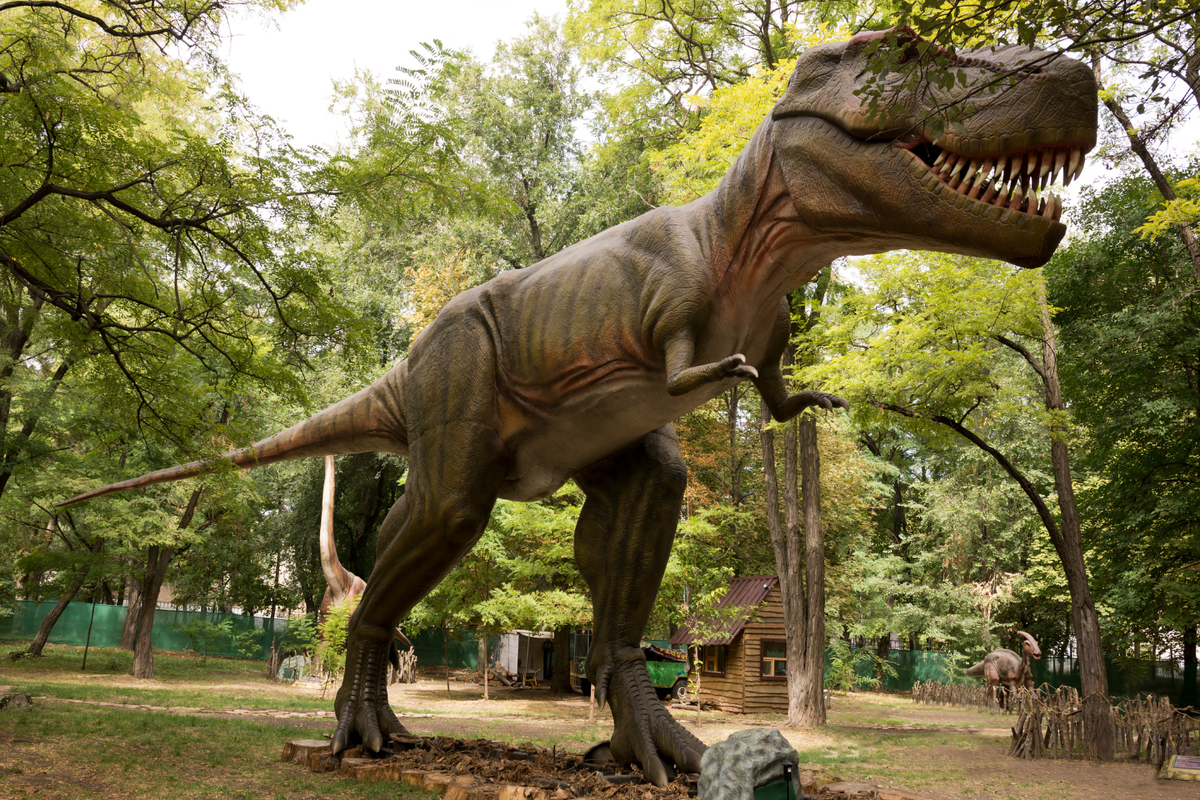 Tyrannosaurus Rex: Salah satu macam dinosaurus yang paling populer.