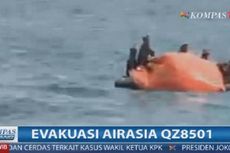 Sempat Bisa Diangkat, Badan Pesawat AirAsia Jatuh Lagi ke Dasar Laut