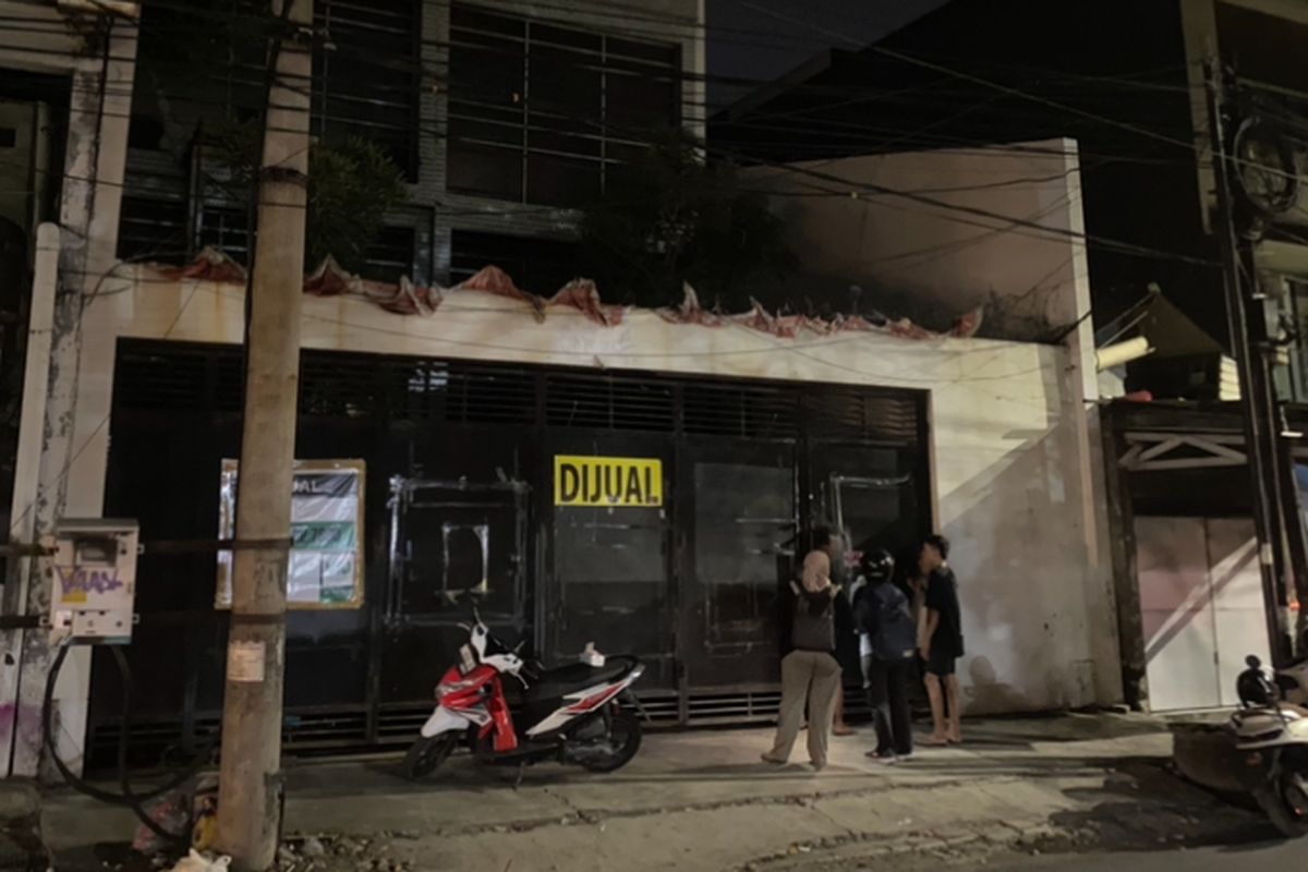 Kantor kosong yang digeledah Kortas Tipikor Mabes Polri, Selasa (11/3/2025).