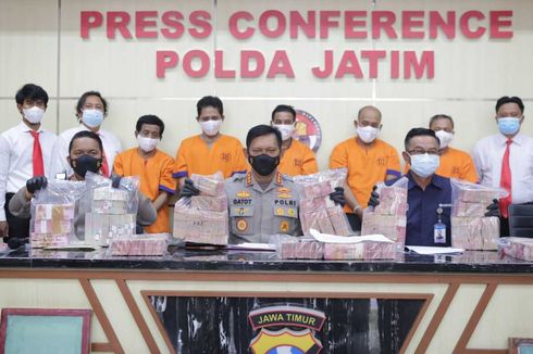 Rp 3,8 Miliar Uang Palsu Akan Diedarkan di Jatim, Dicetak di Bojonegoro, Pelaku Belajar dari YouTube