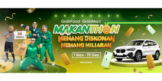 Mega Festival Kuliner GrabFood Makanthon Hadir Lagi, Kini dengan Total Hadiah Rp 2 Miliar