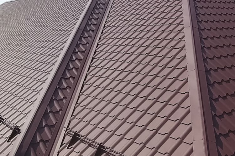 Ilustrasi genteng metal