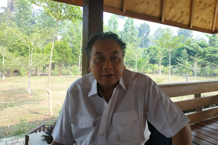 Ketua DPP PDI-P bidang Pemenangan Pemilu Bambang Wuryanto di Kabupaten Sintang, Pontianak, Kalimantan Barat, Sabtu (14/9/2019).