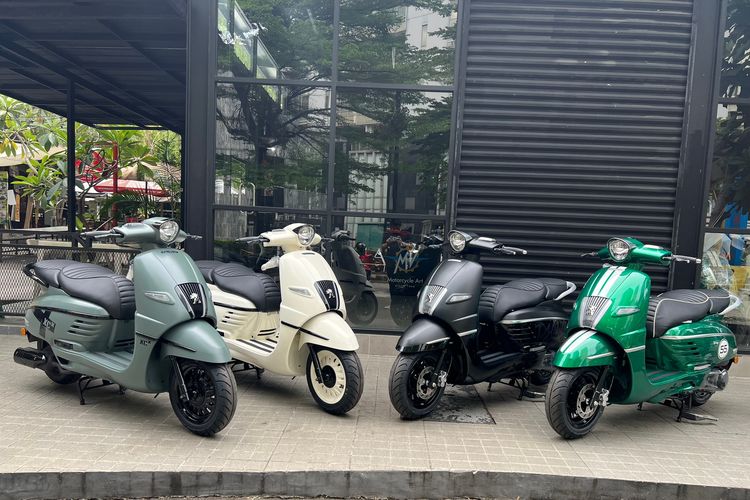 Peugeot Motorcycle kembali ke Indonesia bawa model Django 