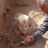 Patung Sphinx Tersenyum Ditemukan di Mesir