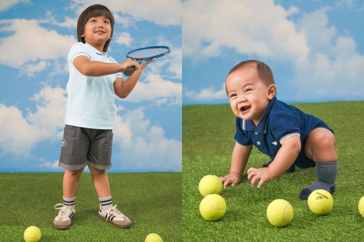 Koleksi baju anak dari merek lokal Fluffy.