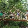 Akses ke Wisata Madakaripura Sempat Putus, Kini Ada Jembatan Darurat buat Roda Dua