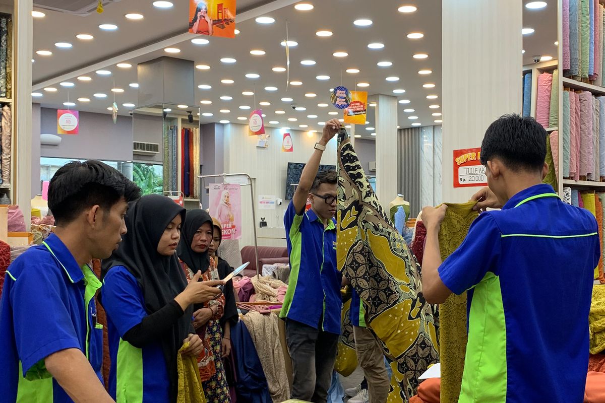 Bidik Pasar Sumatera Selatan, Supertex Tawarkan Ragam Kain bagi Pencinta Tekstil