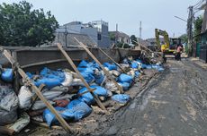 Banjir di Perumahan Taman Mangu Indah Tangsel Surut, Sisakan Endapan Lumpur