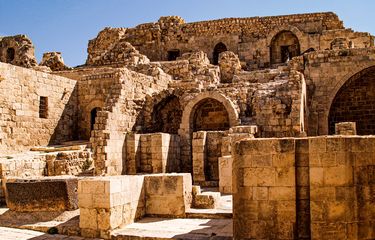 Rumah benteng Aleppo di Suriah, salah satu rumah tertua di dunia yang masih berdiri hingga kini.