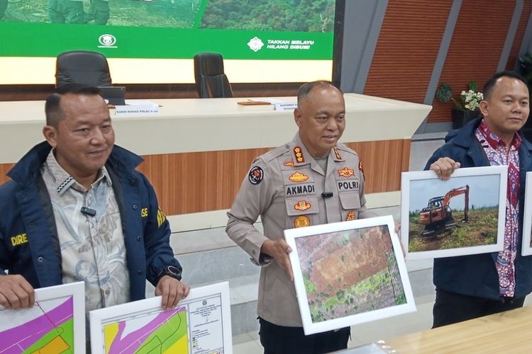40 Tersangka Karhutla Ditangkap di Riau, Polisi: Sengaja Membakar untuk Kebun