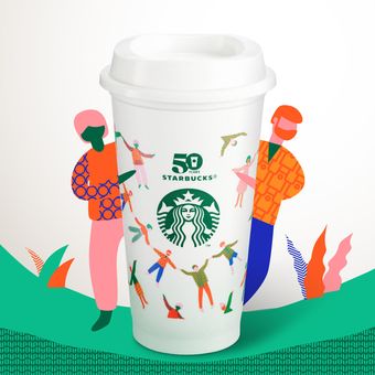 Starbucks reusable cup