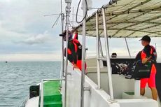 Kapal Ikan KM Pasifik Terbalik di Pulau Mapur Bintan, 7 Kru Selamat, 1 Hilang