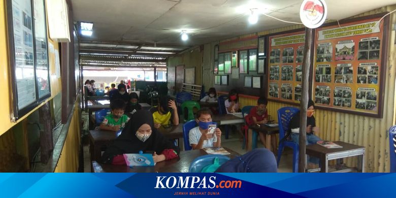 Kandang Ayam Ini Disulap Jadi Rumah Belajar Anak Buruh Ikat di Perbatasan RI-Malaysia