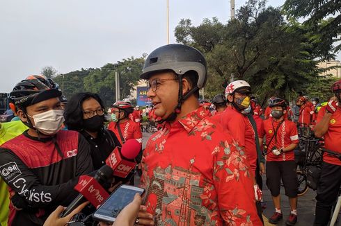 Road Bike di Luar Jalur Sepeda Sudirman-Thamrin Belum Final, Anies: Jangan Umumkan Sebelum Buat Aturan