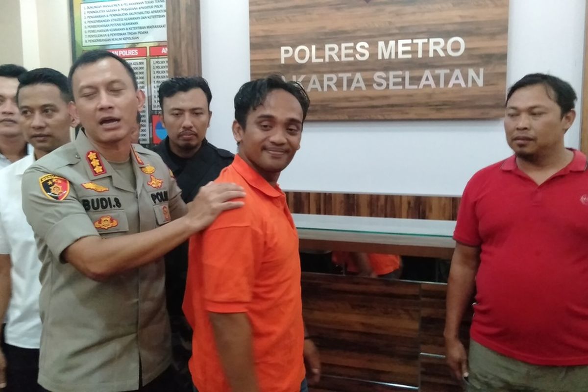 RK di Polres Metro Jakarta Selatan,  Senin (24/2/2020)