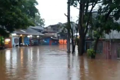 Senin Malam, 20 RT di Jakarta Tergenang Banjir
