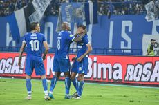 Hasil Persib Vs Persik: Balik ke Jalur Tripoin, Maung Menang 4-1