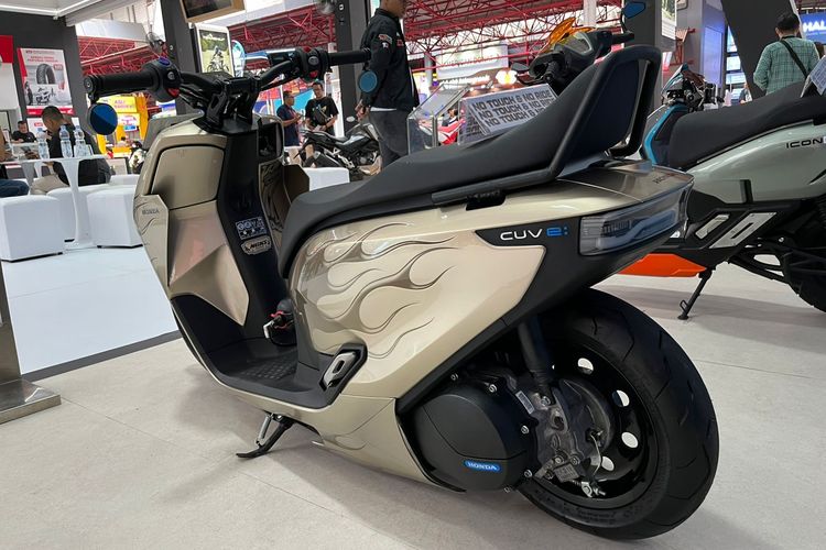 Modifikasi Honda CUV e: bergaya low rider