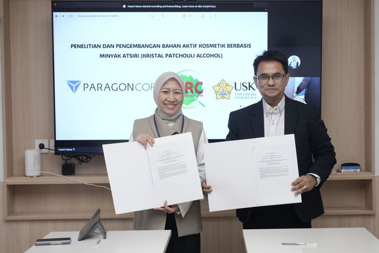 ParagonCorp Eksplorasi Potensi Nilam Aceh untuk Bahan Kosmetik Alami