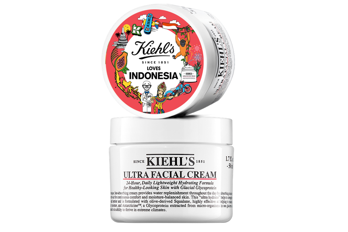 Kiehl's Love Indonesia dengan kemasan bertema budaya Indonesia