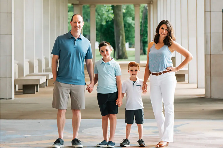 Keluarga Katcher: Micah, Evan, Nathan and Rachel