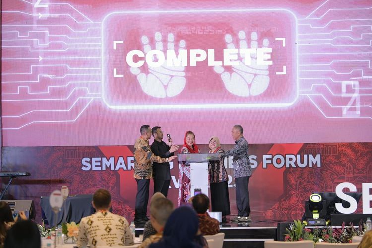 Wali Kota Semarang Hevearita Gunaryanti Rahayu kembali menggelar Semarang Business Forum atau SemBiz di Hotel Grand Hyatt, Kecamatan Menteng, Kota Jakarta Pusat, Daerah Khusus Ibu Kota (DKI) Jakarta, Kamis (7/12/20233).