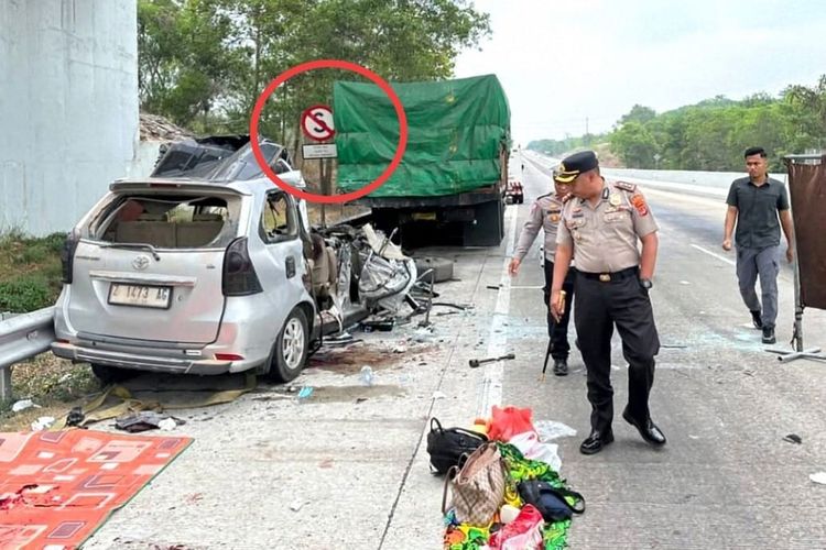 Daftar Korban Kecelakaan di Tol Lampung, 6 Orang Sekeluarga Tewas, Termasuk Anggota Polres Tulang Bawang