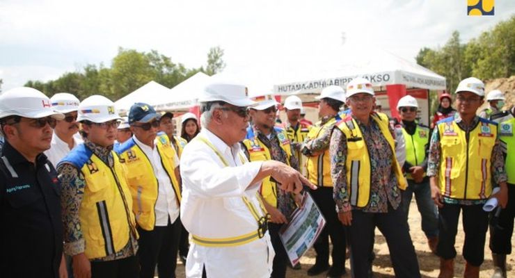 Basuki Ingin Tol di IKN Ditanam Pohon Tiga Deret Variatif 