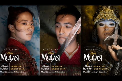 Yuki Kato hingga Luna Maya Jadi Pengisi Suara Film Live-action Mulan