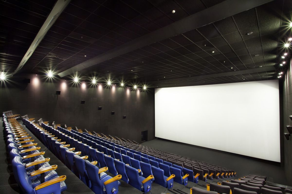 Arena pemutaran di bioskop CGV.