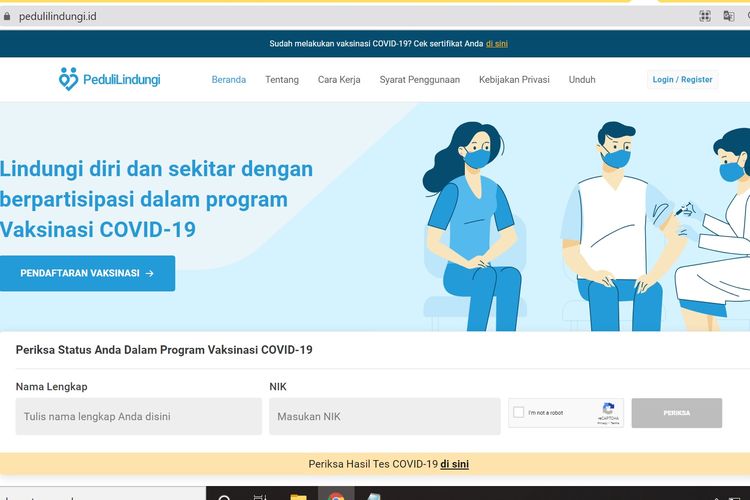 Nak daftar vaksin macam mana Cetak Sijil