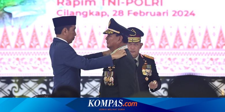 Gelar Jenderal Kehormatan Dinilai Jadi Beban Baru Prabowo