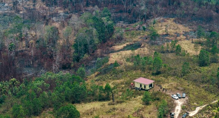 420 Hektar Tahura Bukit Soeharto IKN Terbakar