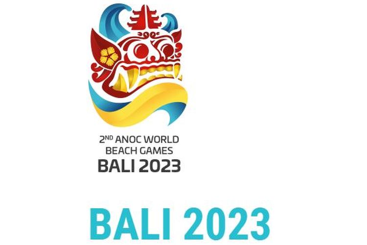 Logo ANOC World Beach Games 2023. ANOC World Beach Games 2023 dijadwalkan bakal diselenggarakan di Bali pada 5-12 Agustus 2023. Terkini, ANOC World Beach Games 2023 batal diselenggarakan di Bali, Indonesia. Tidak cairnya anggaran dari pemerintah disebut menjadi alasan batalnya ajang olahraga air dan pantai tersebut. (Sumber foto: Tangkapan layar situs resmi Association of National Olympic Committees (ANOC))
