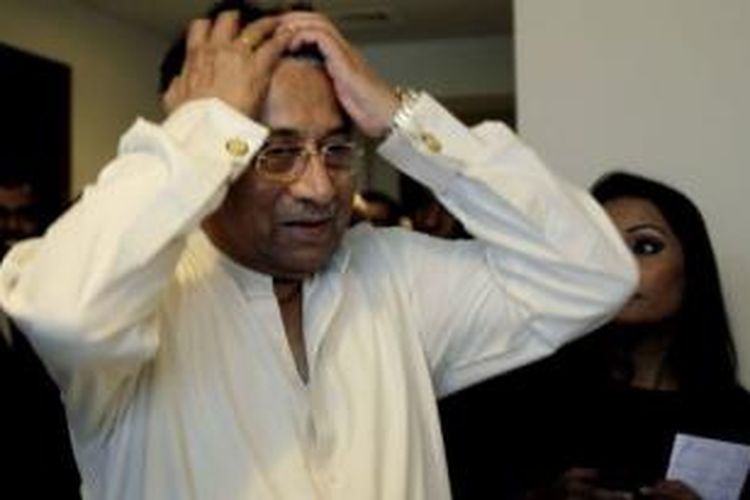 Mantan pemimpin Pakistan, Pervez Musharraf.