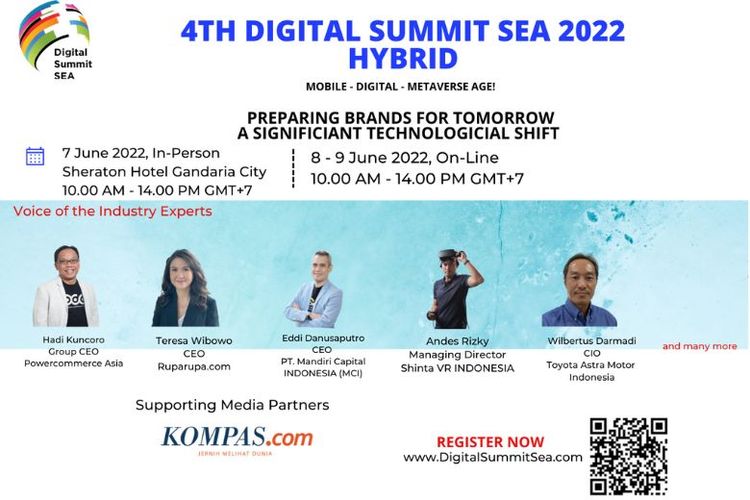 Gelaran 4th Digital Summit SEA 2022 Hybrid 

