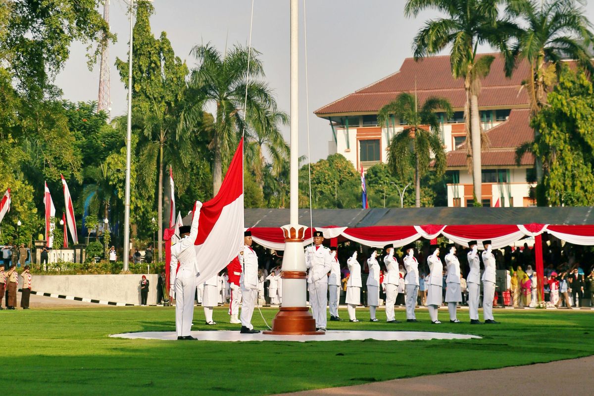 Contoh doa dalam upacara Hari Sumpah Pemuda ke-97 yang jatuh pada Selasa, 28 Oktober 2025.