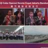 Saat Jokowi dan Xi Jinping Tepuk Tangan Saksikan Uji Dinamis Kereta Cepat Jakarta-Bandung