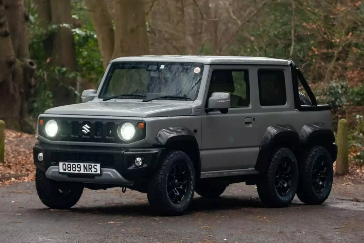Modifikasi Suzuki Jimny 6x4
