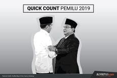 Quick Count Pilpres Kompas di Jawa Barat: Jokowi 40,87 Persen, Prabowo 59,13 Persen