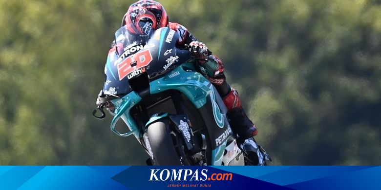 MotoGP Catalunya 2020, Penderitaan Fabio Quartararo Berbuah Manis