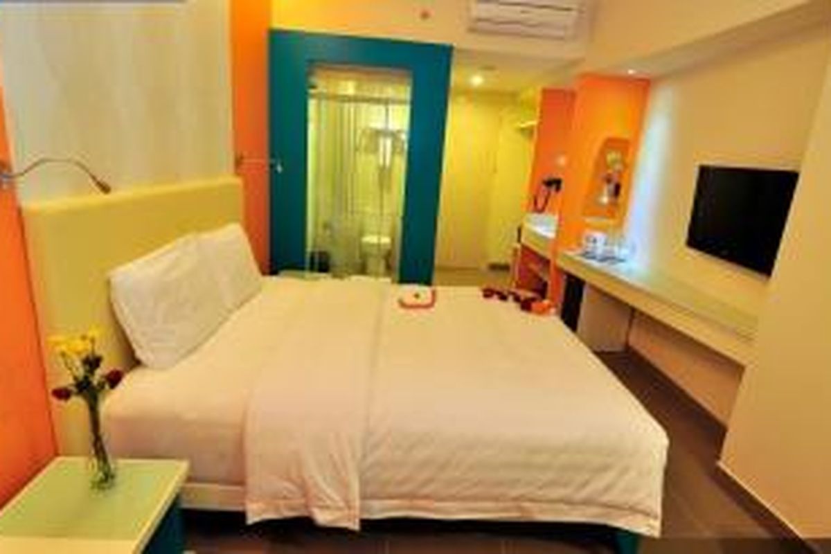 Salah Satu Tipe Kamar Blue Sky Hotel Petamburan di Jl. AIPDA KS Tubun No.19, Jakarta Pusat