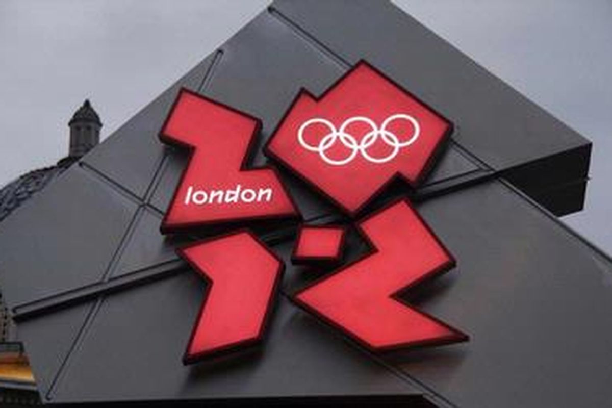 Logo Olimpiade London 2012.