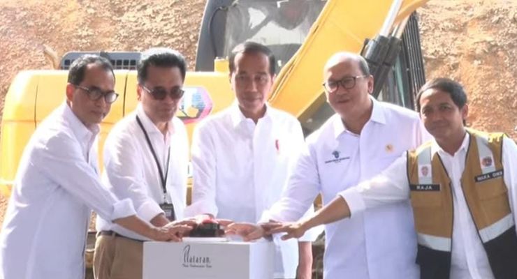 Resmikan Groundbreaking Plataran IKN, Presiden Yakin Kian Banyak Investor Datang