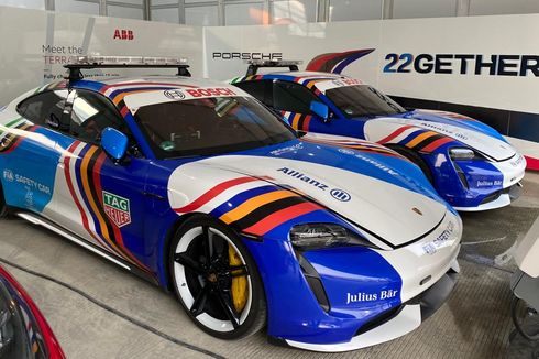 Intip Spesifikasi Porsche Taycan yang Jadi Safety Car Formula E 2023