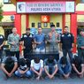 Foto Geng Bersenjata Tajam di Aceh Utara, 7 Pelaku Mengaku Cuma Konten