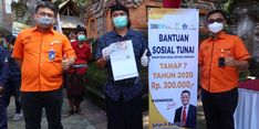 Salurkan Bansos Tunai di Bali, Kemensos Harap Bisa Tepat Sasaran
