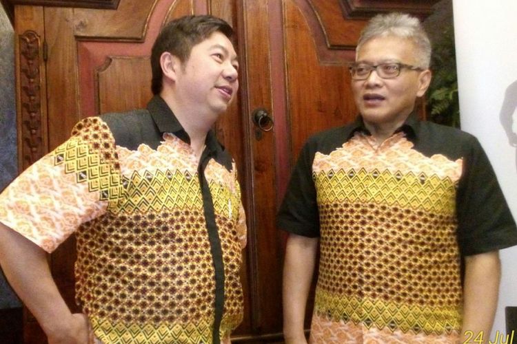 Presiden Direktur PT FWD Life Indonesia Choo Sin Fook (kiri) dan Wakil Presiden Direktur Rudi Kamdani (kanan). Foto diambil pada Senin (24 Juli 2017).